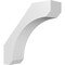 Ekena Millwork 5 1/2-in. W x 20-in. D x 20-in. H Legacy Architectural Grade PVC Knee Brace BRCP055X20X20LEC - alternate 1